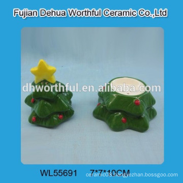 Christmas tree ceramic salt & pepper shaker